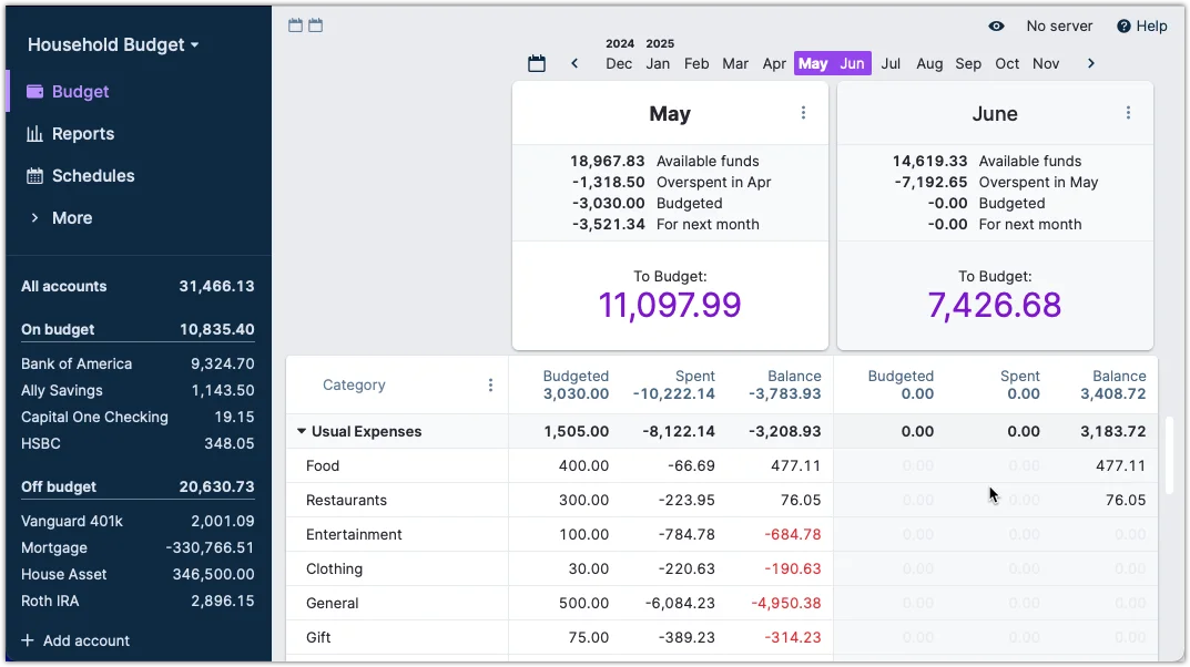 Click on the import file link